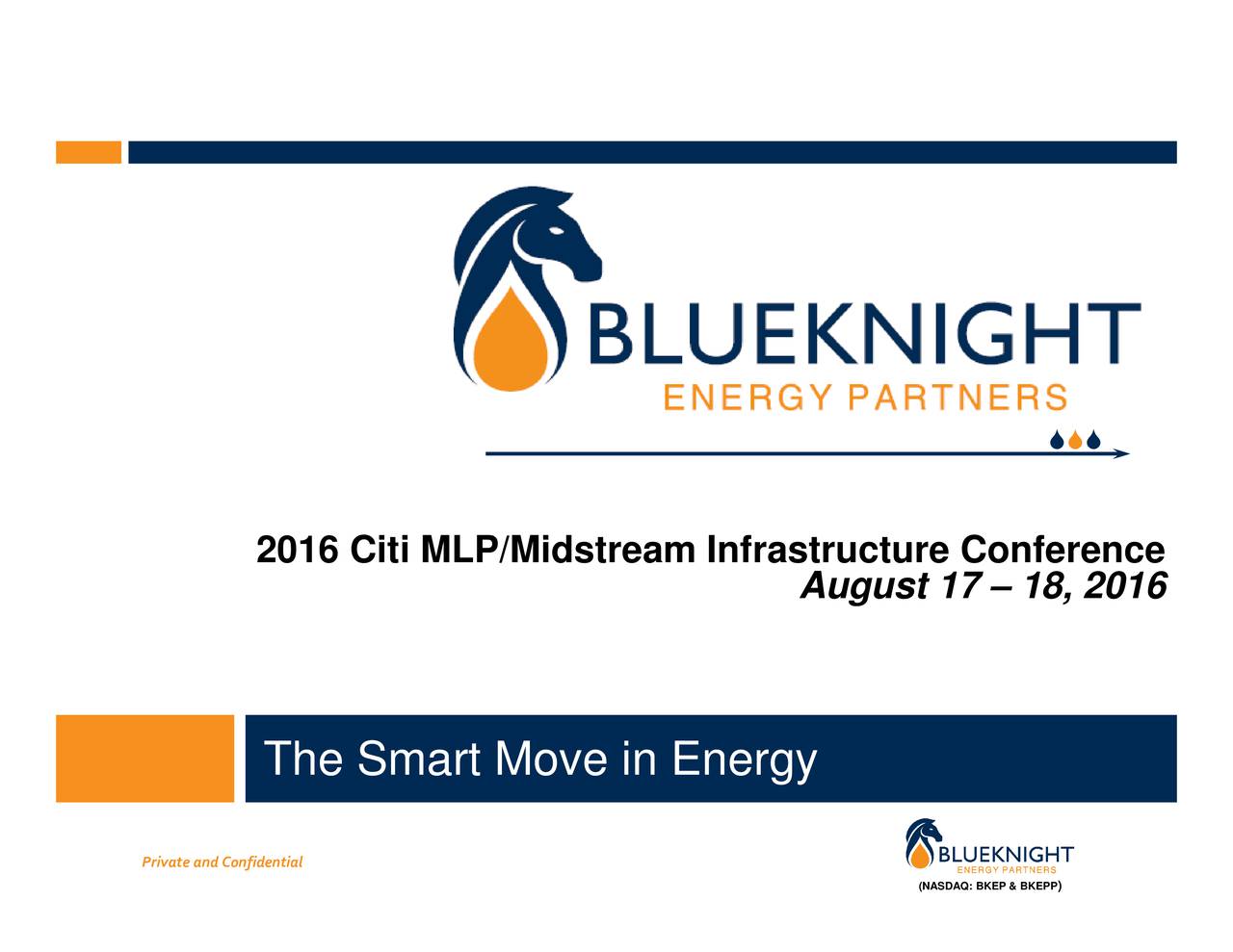 Orange and Blue Knight Logo - Blueknight Energy Partners Presents At The 2016 Citi MLP Midstream