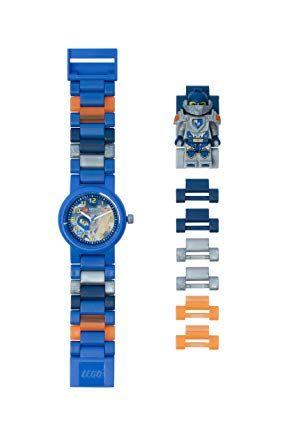 Orange and Blue Knight Logo - Lego Nexo Knights 8020516 Clay Kids Minifigure Link Buildable Watch ...