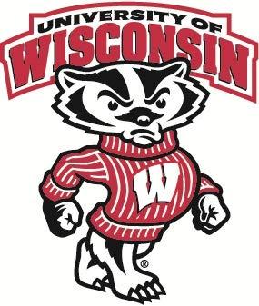 Badgers Logo - Amazon.com: 4 inch Bucky Badger Decal UW University of Wisconsin ...