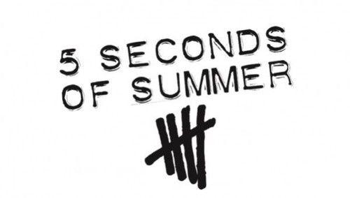 5 Seconds of Summer Black and White Logo - Image about black and white in 5sos by öykü 卌