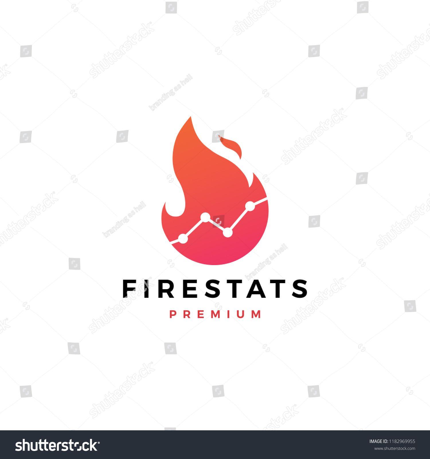 Fire Element Logo - fire heat stats logo #fire, #symbol, #design, #logo, #vector, #sign ...