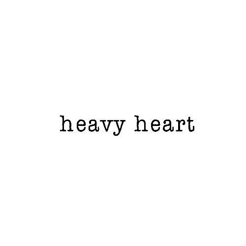 Heart Band Logo - Heavy Heart Band Logo Vinyl Decal