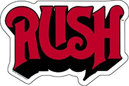 Rush Logo - RUSH Logo STICKER, Officially Licensed Products Classic Rock, Long ...