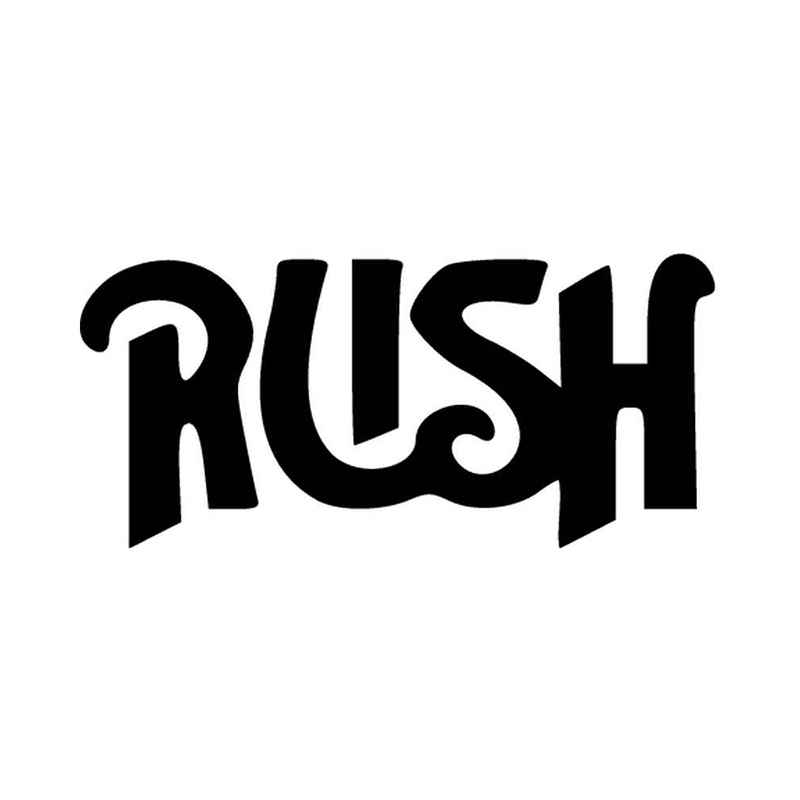 Rush Logo - Rush Logo Vinyl Decal Sticker