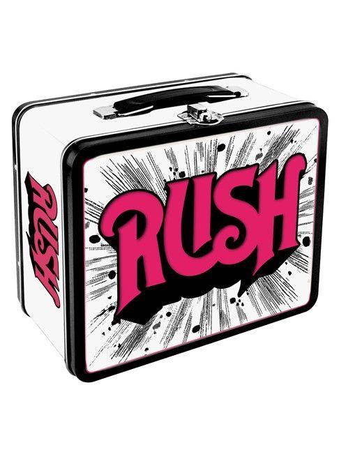 Rush Logo - Aquarius: Tin Lunch Box - Rush Logo - Gifts | musicroom.com