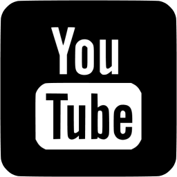 YouTube Black Logo - Black youtube 3 icon black site logo icons