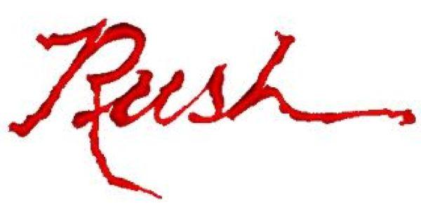 Rush Logo - Logo font that best represents the band Rush Forum