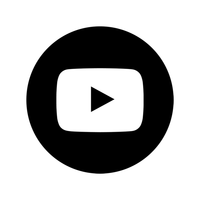 YouTube Black Logo - Youtube Black & White Icon, Youtube, You, Tube PNG and Vector