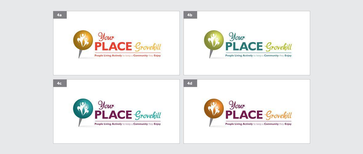 Place Logo - Dacorum 'Your Place' Community Logo Design