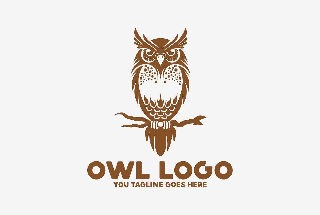 Owl Logo LogoDix