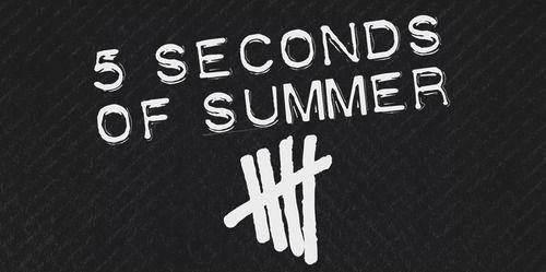 5 Seconds of Summer Black and White Logo - 5SOS | A Custom Shoe concept by Wanie Nell
