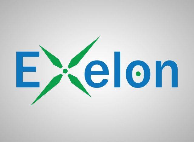 Exelon New Logo - Exelon Identity Logo Design - Concept House Marketing