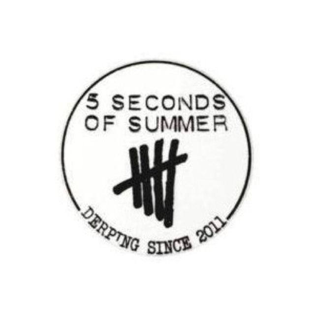 5 Seconds of Summer Black and White Logo - 5SOS MERCHANDISE on The Hunt