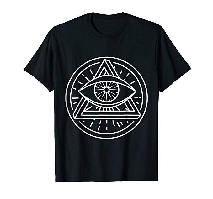 Cool Eye Logo - Amazon.com: Eye Of The God Illumi Nati Evil Cool T-Shirt: Clothing