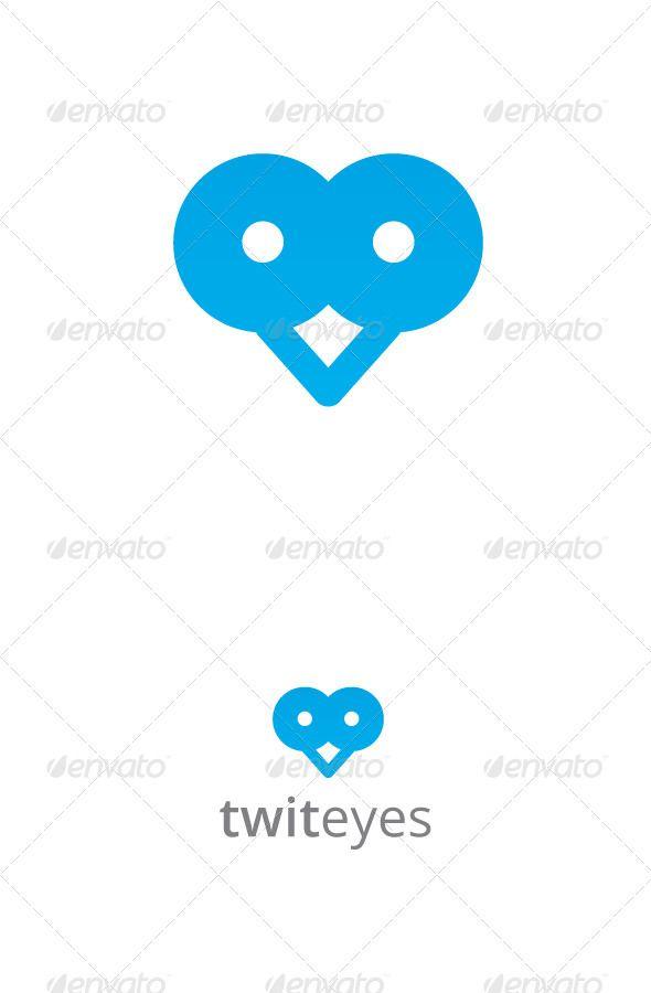 Cool Eye Logo - Bird Logo. Logo templates, Eye