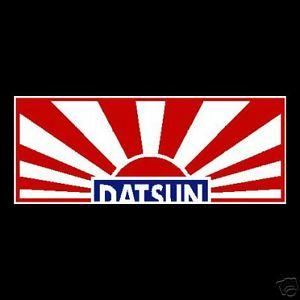 Vintage Datsun Logo - Datsun Stickers Rally GP Old Vintage | eBay