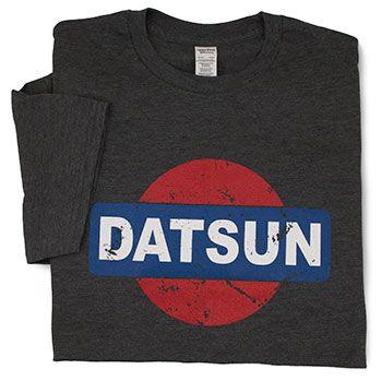 Vintage Datsun Logo - Motorsport! Vintage Style Distressed Datsun Logo Shirt - The Z Store ...