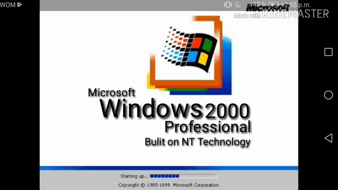 Microsoft Windows 2000 Logo - Windows 2000 Logo Remake - YouTube