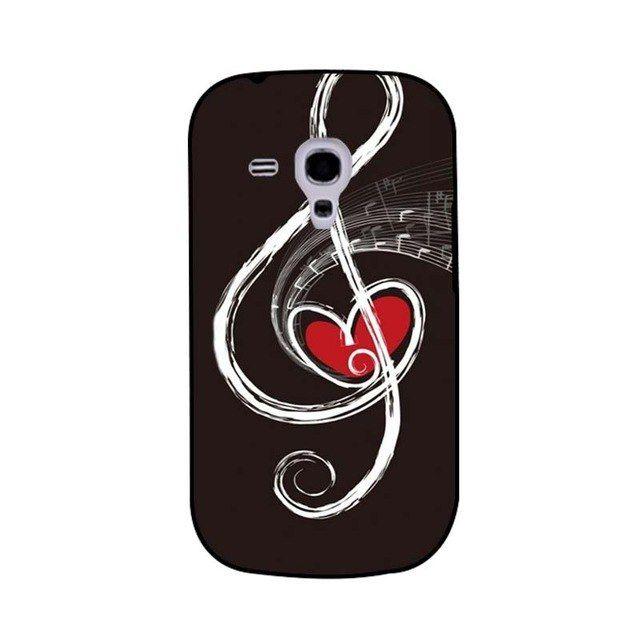 Love Galaxy Logo - Love music Custom Logo Case for Samsung Galaxy S3 mini i8190 on ...