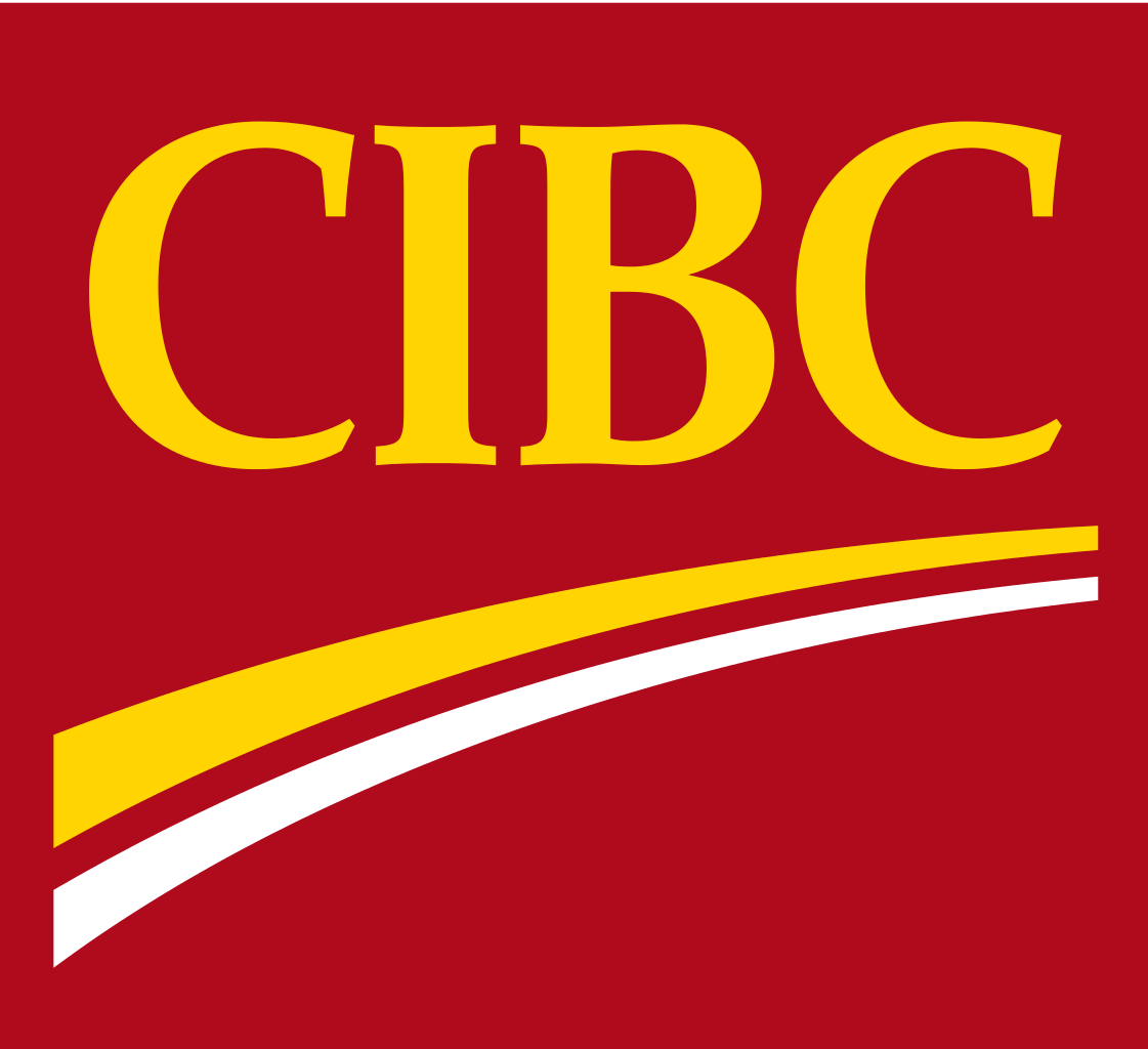 Red and Yellow Bank Logo - File:CIBC logo.svg