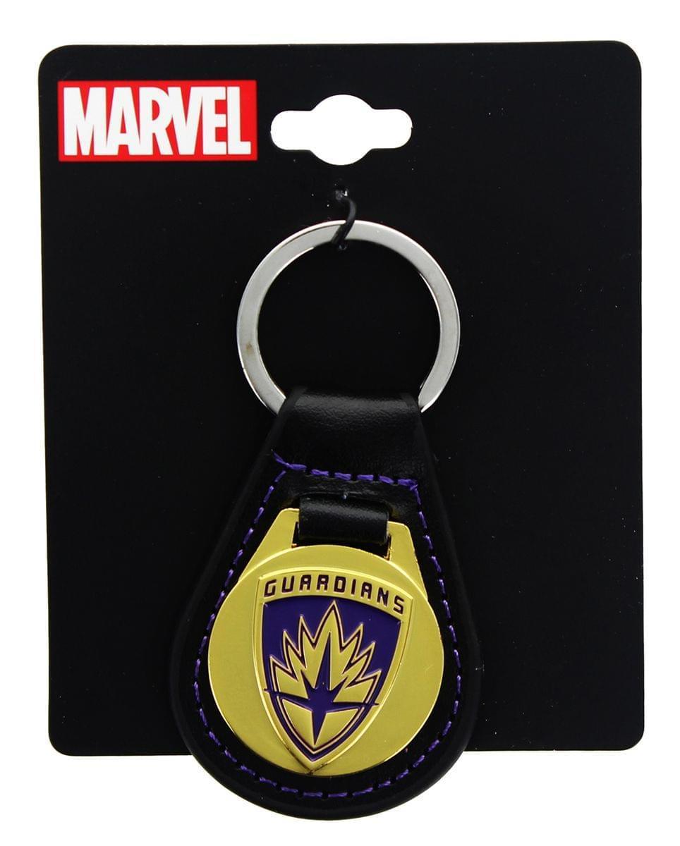 Love Galaxy Logo - Marvel Guardians of the Galaxy Logo Leather Keychain - Toynk Toys
