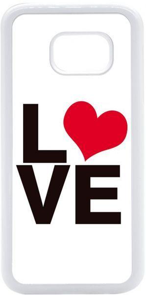 Love Galaxy Logo - Samsung Galaxy Note 5 Love Logo Print Back Cover - White | Souq - UAE