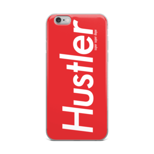 Super Supreme Logo - Supreme Hustler Logo Red iPhone Case – Super Super Dope