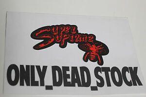 Super Supreme Logo - SUPREME SUPER SUPREME BLACK STICKER LARGE LOGOBOX RED LOGO BOX CDG ...