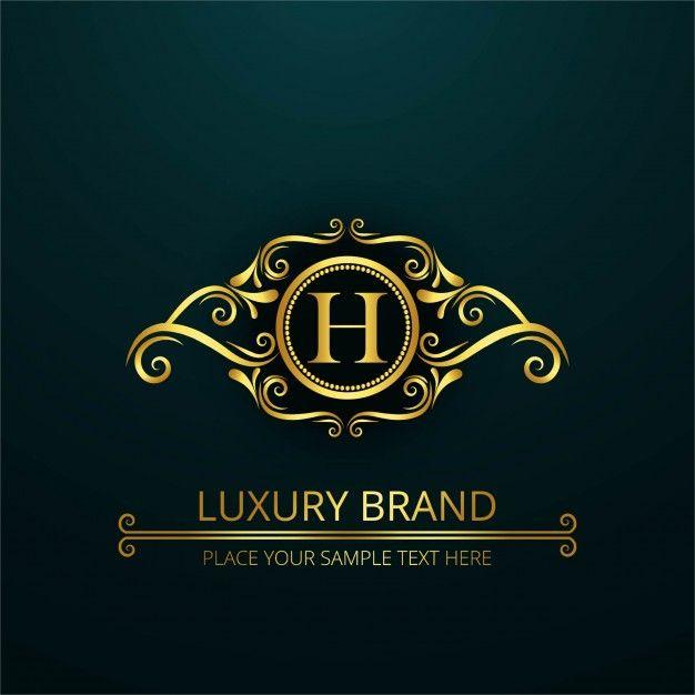 H Logo - Luxury letter h logo Vector | Free Download