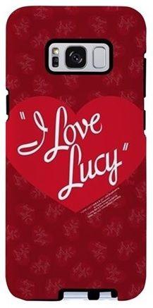 Love Galaxy Logo - I Love Lucy Logo Samsung Galaxy S8 Plus Cell Phone Case | LucyStore.com