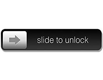 iPhone Unlock Logo - Amazon.com: American Vinyl Slide to Unlock Sticker (Decal Logo ...