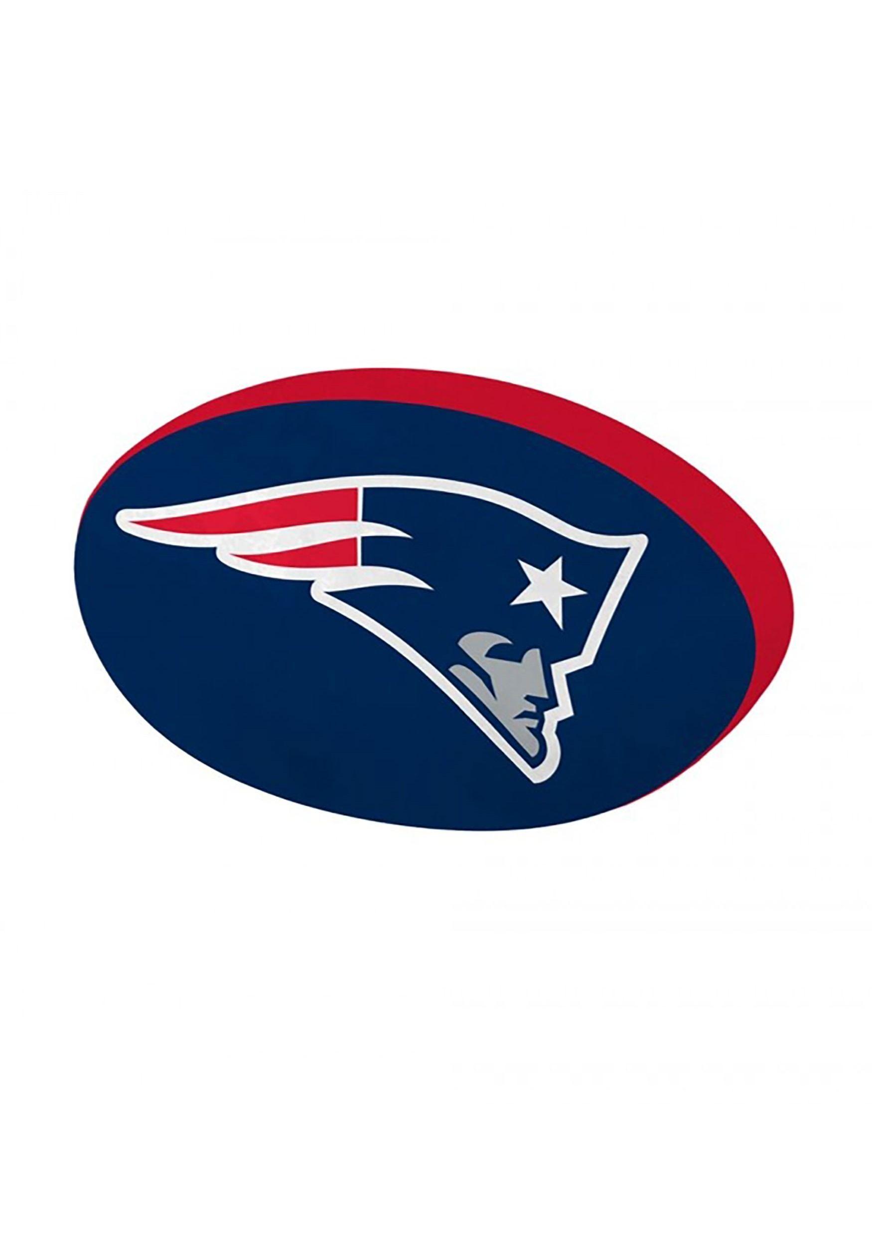 New England Patriots Logo - New England Patriots Cloud Logo Pillow