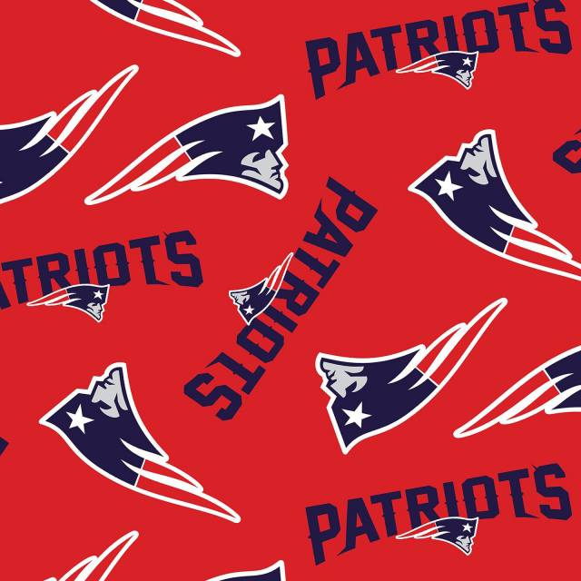 www Patriots Logo - New England Patriots Logo Fleece Fabric - NFL Football Team Fleece ...
