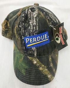 Camo Chicken Logo - NEW PERDUE CHICKEN POULTRY HUNTING CAMO HAT CAP MOSSY OAK NWT