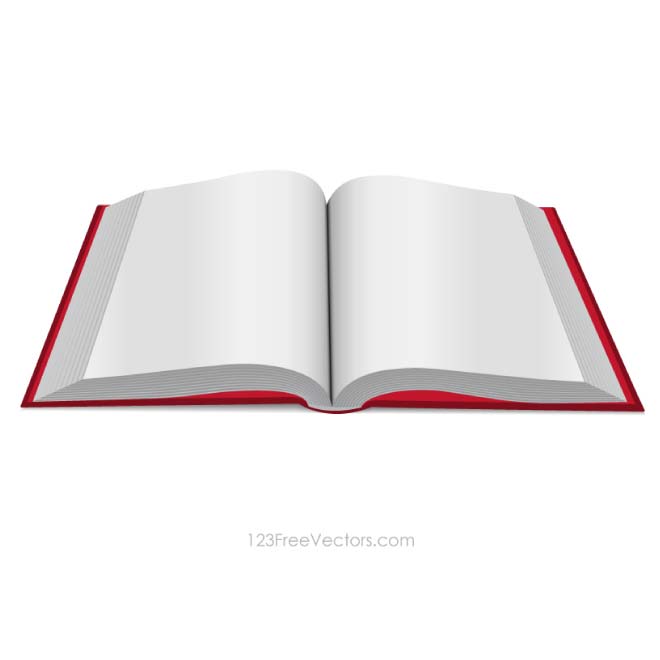 Red Open Book Logo - OPEN RED BOOK - Download at Vectorportal