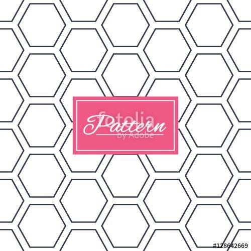 Stripped Y Logo - Hex lines grid texture. Stripped geometric seamless pattern. Modern ...
