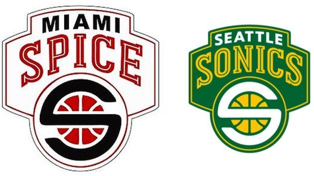 SuperSonics Logo - Bikini Basketball League team rips off the SuperSonics logo ...