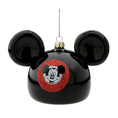Mickey Mouse Ears Logo - Disney Christmas Holiday Ornament - Mickey Mouse Club Ears Logo