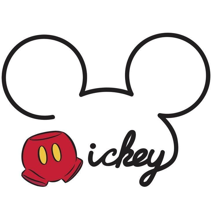 Disney Mickey Mouse Ears Logo - Mickey Mouse