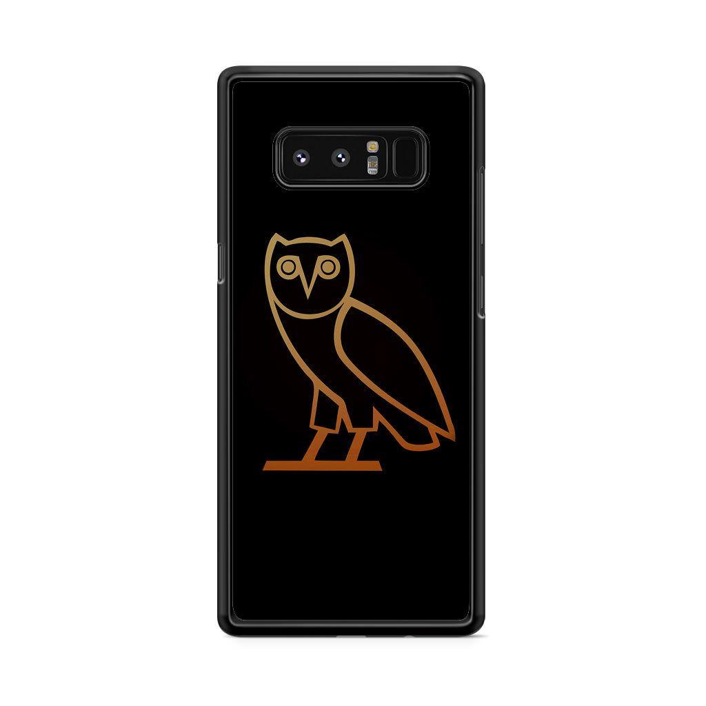 Galaxy Ovo Logo - Ovo Owl Logo Samsung Galaxy Note 8 Case - CASESHUNTER