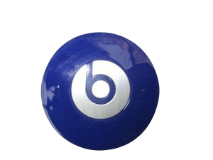Blue Beats Logo - Studio 1.0 Blue Battery Cover - FixABeat