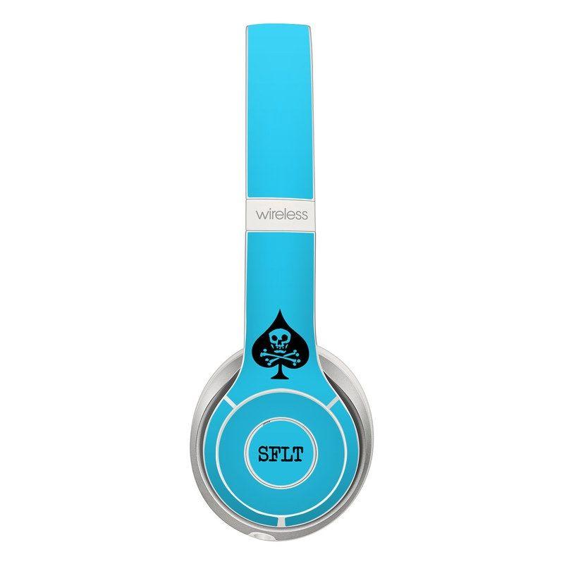 Blue Beats Logo - SOFLETE Blue Logo Beats Solo 3 Wireless Skin