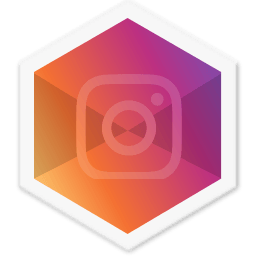 Hexagon Triangles Logo - Colorful, Instagram, Hexagon, Logo, Social, appicon, insta icon