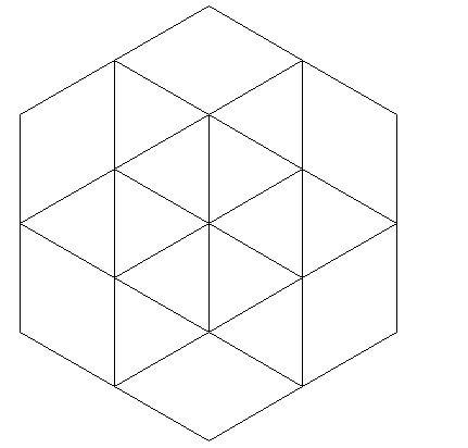 Hexagon Triangles Logo - Repeated Patterns - Programming with MSW Logo