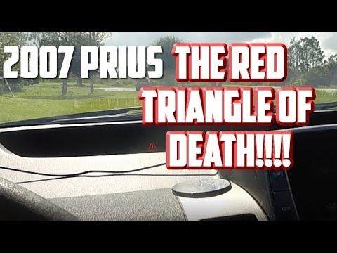 Incomplete Red Triangle Logo - Dealing with the red triangle of death on my 2007 Prius - YouTube