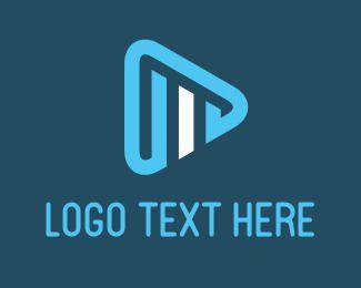 Blue Beats Logo - Producer Logo Maker | BrandCrowd