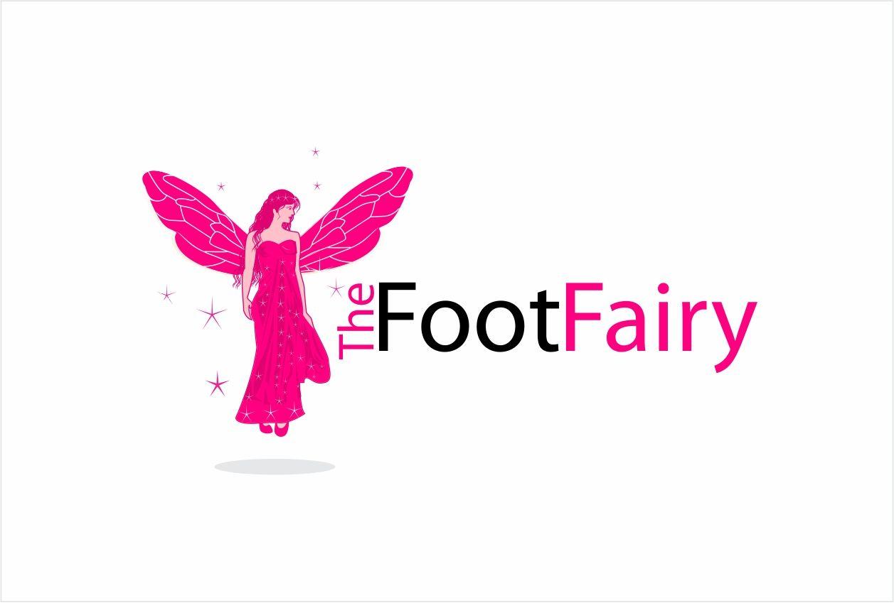 Foot with Wings Company Logo - Feminine, Elegant, It Company Logo Design for The Foot Fairy by hih7 ...
