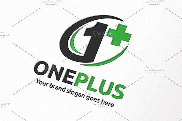 G Plus Logo - Number One Plus Logo ~ Logo Templates ~ Creative Market