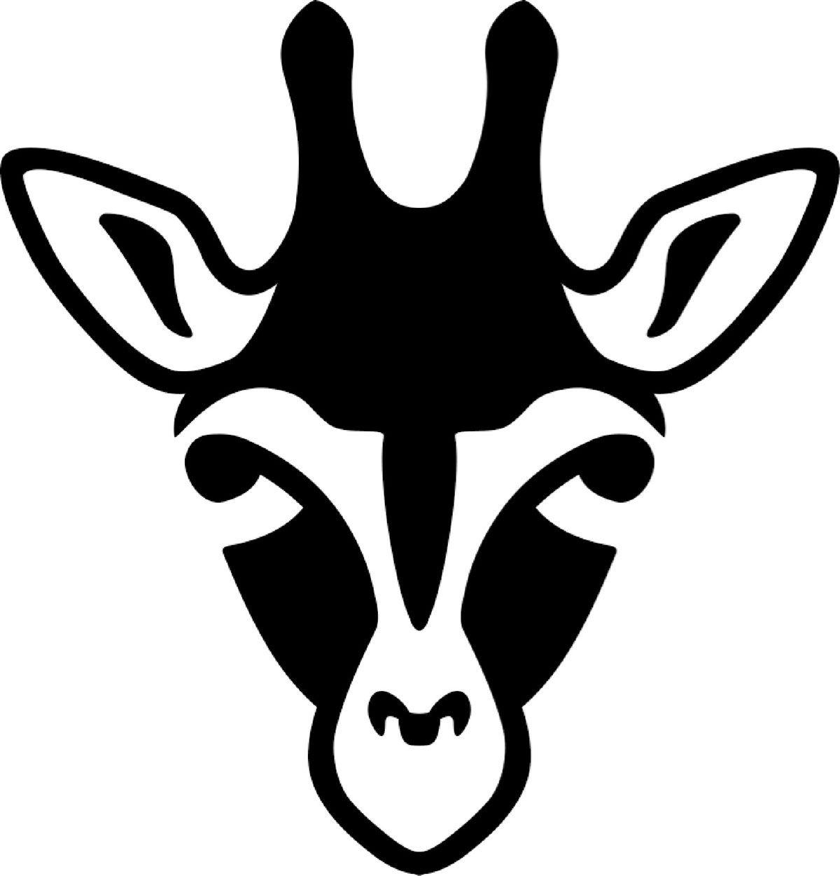 Giraffe Face Logo - GIRAFFE LOGO