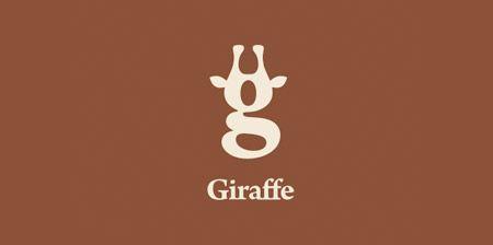 Giraffe Face Logo - Cool Logos with Hidden Symbols